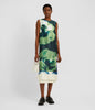 SLEEVELESS PENCIL MIDI DRESS