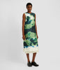 SLEEVELESS PENCIL MIDI DRESS