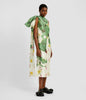 BOW DRAPE COCKTAIL DRESS