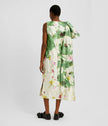 BOW DRAPE COCKTAIL DRESS
