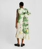 BOW DRAPE COCKTAIL DRESS