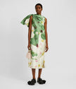 BOW DRAPE COCKTAIL DRESS