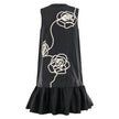 FLORENTINA PETAL MINI DRESS