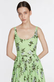 EGLANTINE DRESS IN LILAC AND CHERRIES PRINT