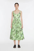 EGLANTINE DRESS IN LILAC AND CHERRIES PRINT