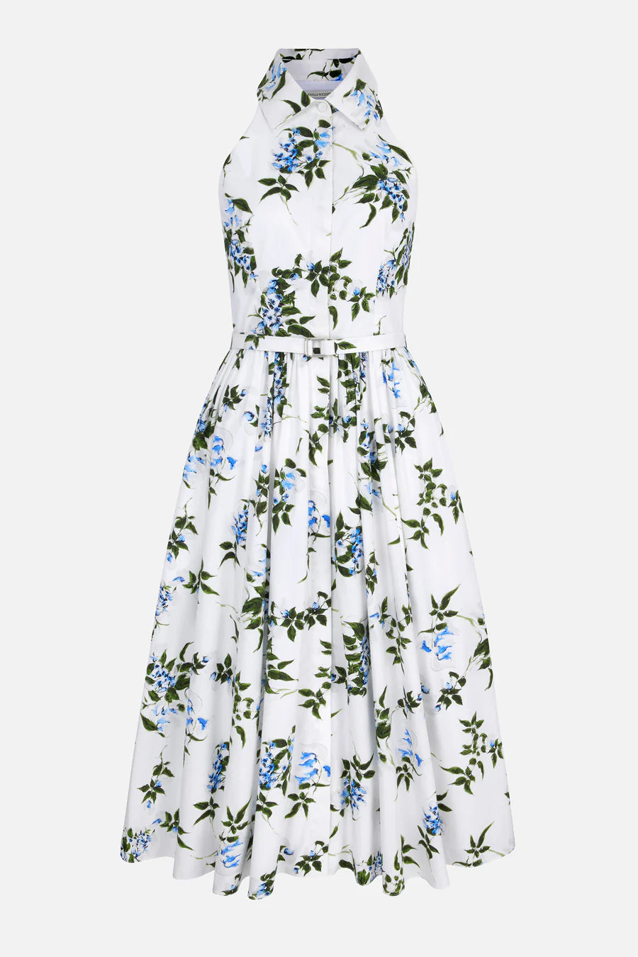 NORIKA DRESS IN LILAC LILLIES AND CHERRY PRINT