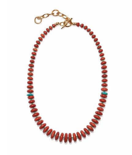 PAROS NECKLACE IN RED