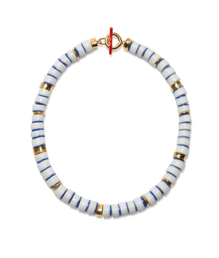 LIDO NECKLACE IN DEEP BLUE