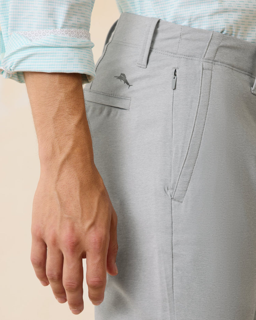 ON PAR ISLANDZONE FLAT FRONT PANTS