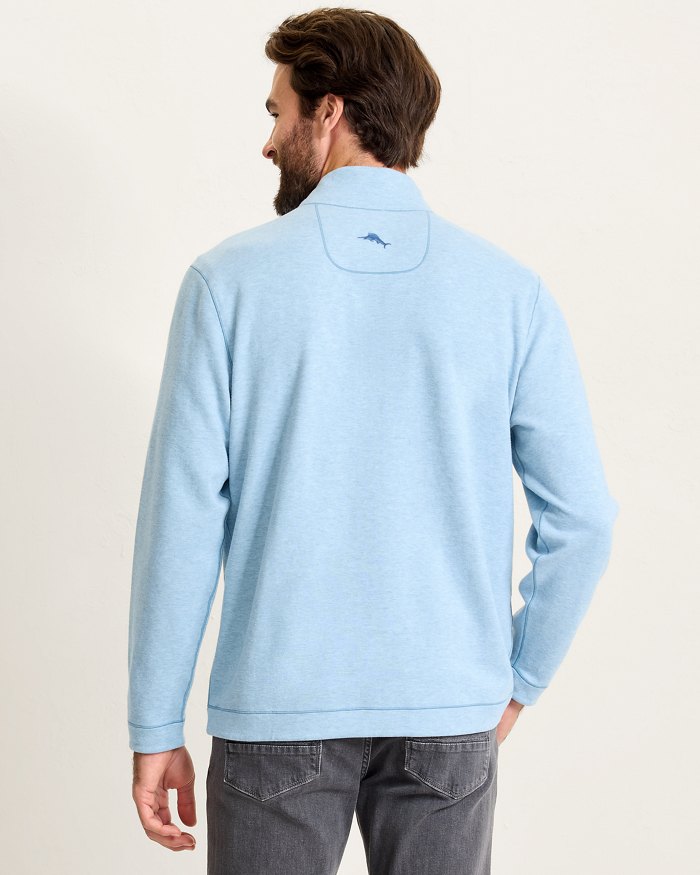 FLIPVIEW REVERSIBLE HALF ZIP SWEATSHIRT