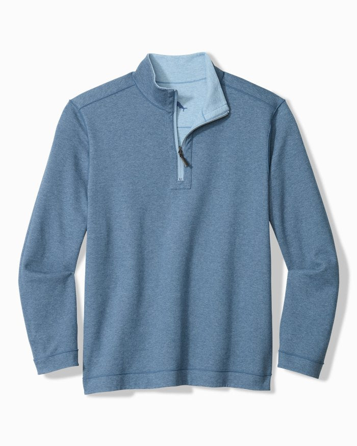 FLIPVIEW REVERSIBLE HALF ZIP SWEATSHIRT