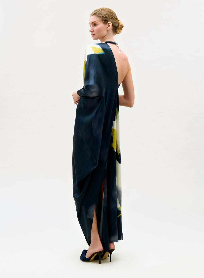 ERICA DRESS IN NAVY