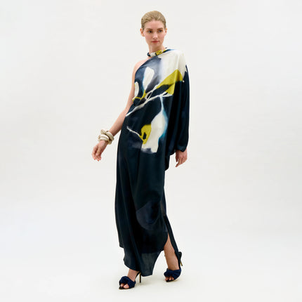 ERICA DRESS IN NAVY