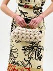 ATIRA SKIRT IN BLACK FLORAL