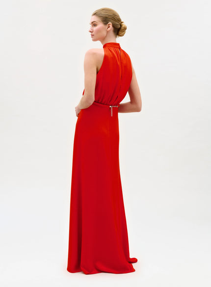 DAMARA DRESS IN SPICY ORANGE
