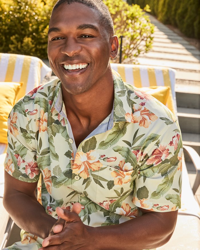 COASTAL EASE CALI GROVE ISLANDZONE CAMP SHIRT