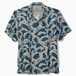 MIDNIGHT PALMS SILK CAMP SHIRT