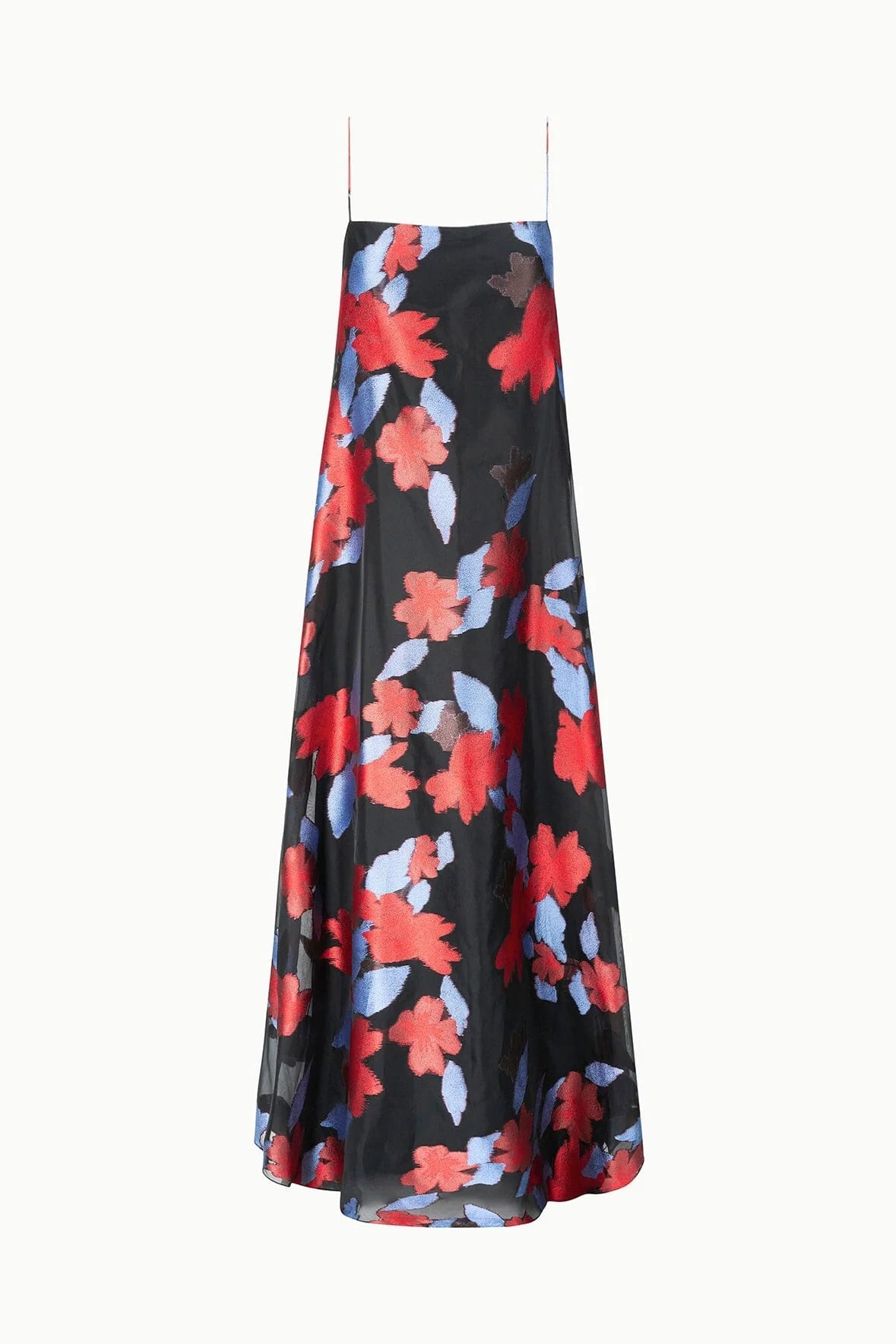 DELFINA DRESS NIGHT GARDEN JACQUARD
