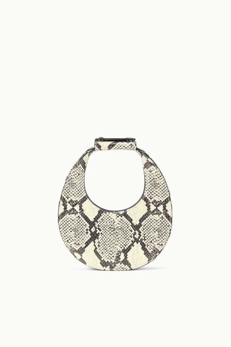 GOODNIGHT MOON BAG WHITE SNAKE