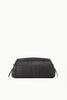 MAUDE SOFT CLUTCH ESPRESSO WOVEN LEATHER