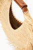 MOON RAFFIA TOTE BAG