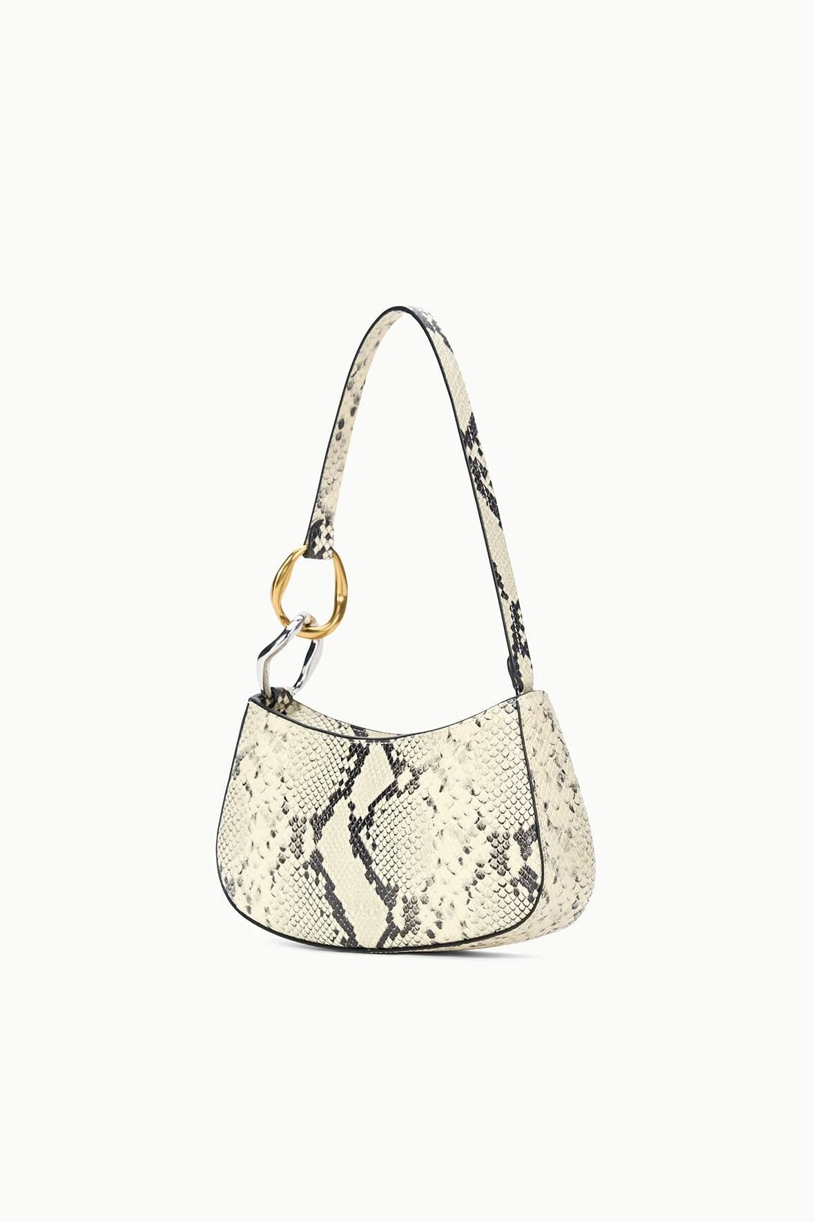 OLLIE BAG WHITE SNAKE