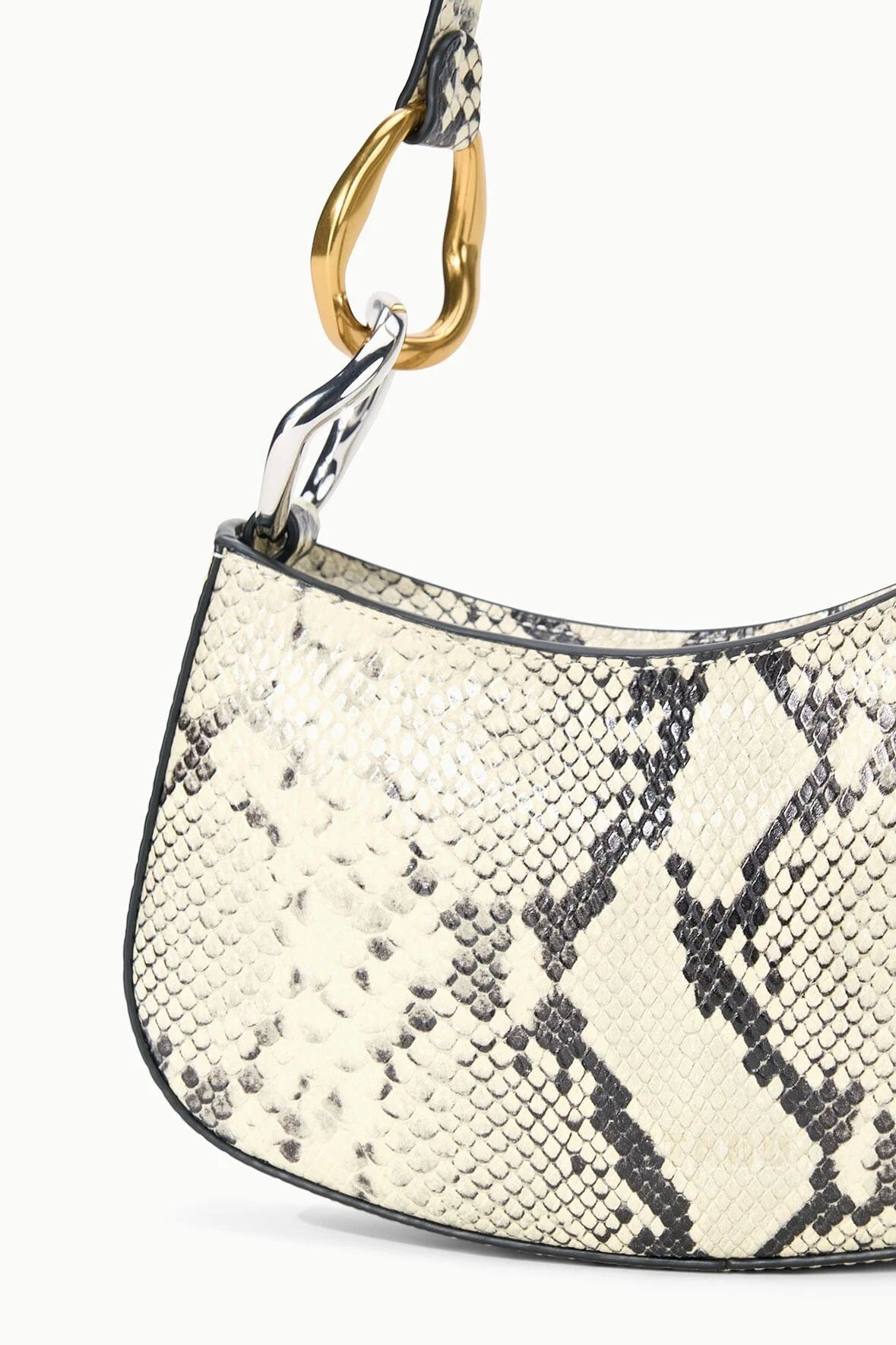 OLLIE BAG WHITE SNAKE