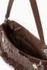 TIMMY SHOULDER BAG CACAO SEQUINS
