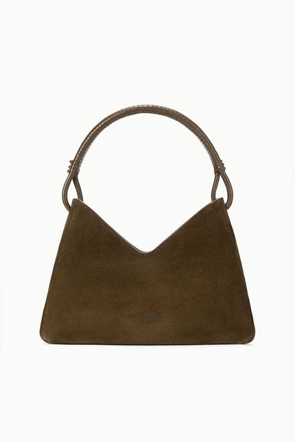 VALERIE SUEDE SHOULDER BAG