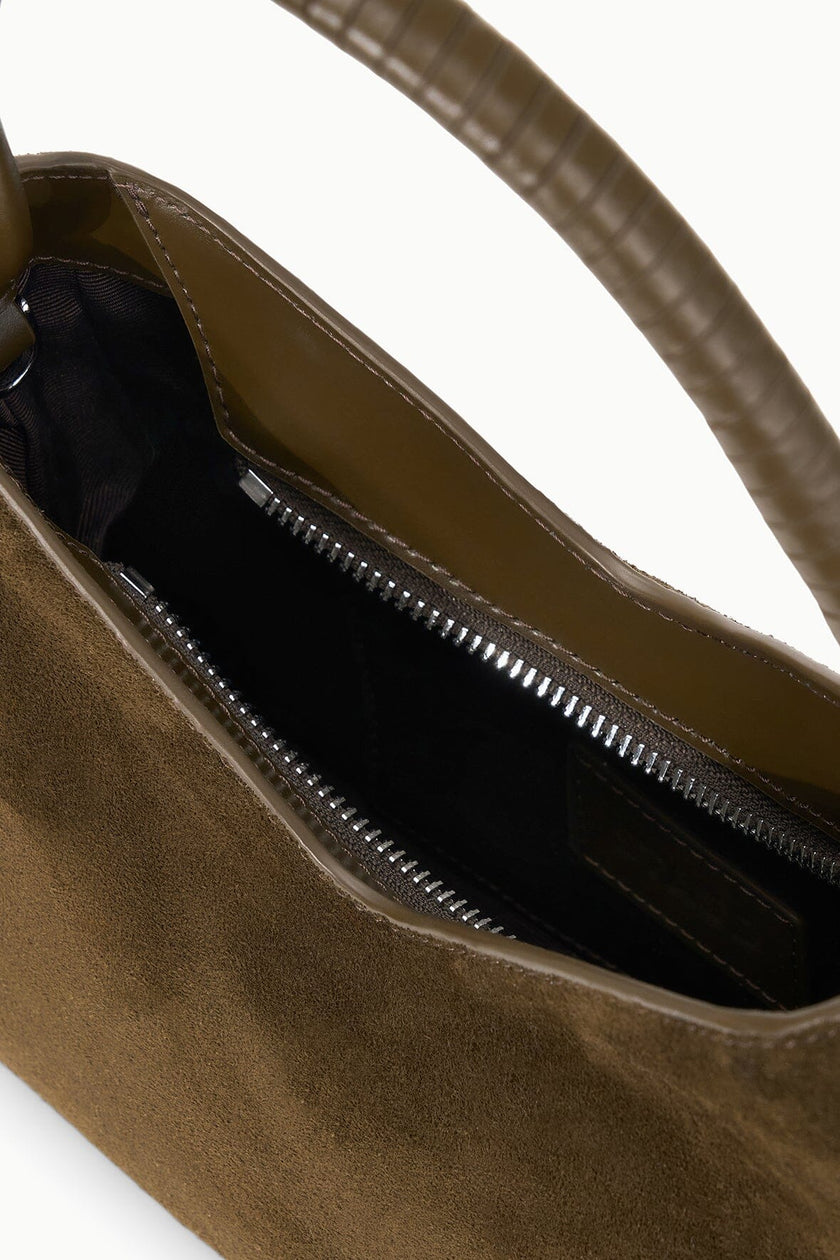 VALERIE SUEDE SHOULDER BAG