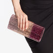SWEETIE DEGRADE GLITTER ACRYLIC CLUTCH