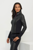 ERIN PERFORATED LEATHER JACKET