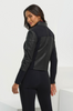 ERIN PERFORATED LEATHER JACKET