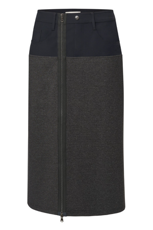 ZITA PONTE MIDI SKIRT