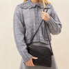 MALLORY WOVEN CROSSBODY