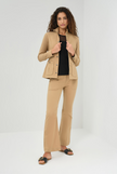 JANE STRETCH SNAP FRONT JACKET