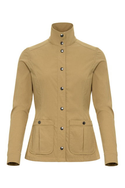 JANE STRETCH SNAP FRONT JACKET