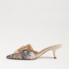 BELLA KITTEN HEEL MULE