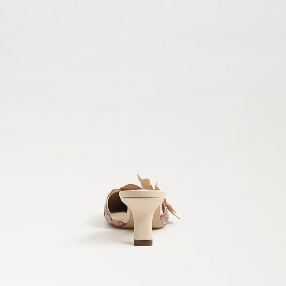 BELLA KITTEN HEEL MULE