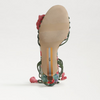 CARLA LACE UP KITTEN HEEL