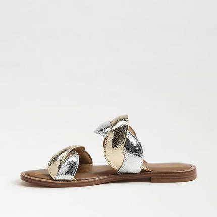 HELLEN BRAIDED SLIDE SANDAL