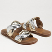 HELLEN BRAIDED SLIDE SANDAL