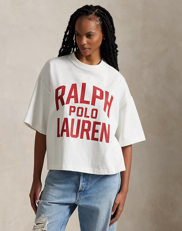 LOGO COTTON JERSEY TEE