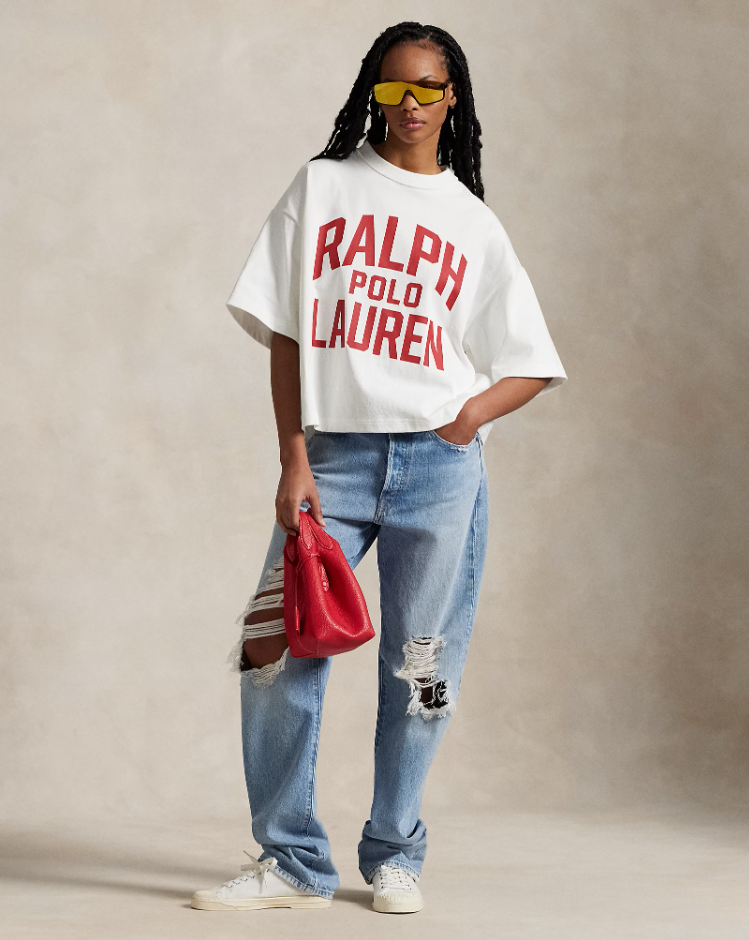 LOGO COTTON JERSEY TEE