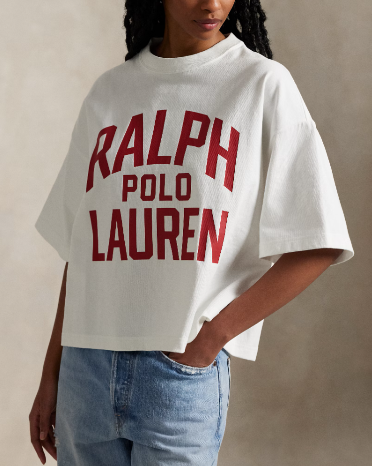 LOGO COTTON JERSEY TEE