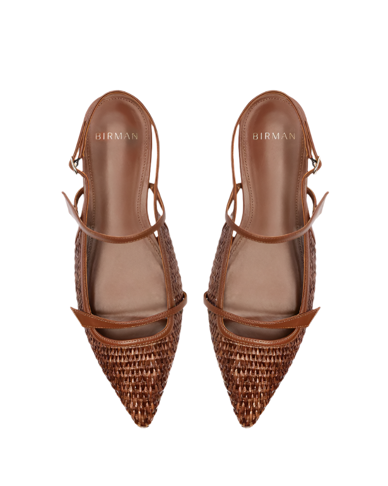 TITA RAFFIA FLAT