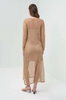AVA OPEN KNIT MAXI DRESS