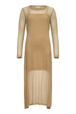 AVA OPEN KNIT MAXI DRESS