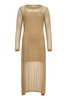AVA OPEN KNIT MAXI DRESS