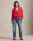 BIG PONY LIGHTWEIGHT FLEECE ZIP HOODIE